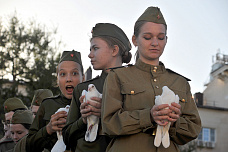 Фоторепортаж акция «Журавли»