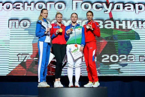 Ростовская фехтовальщица завоевала золото чемпионата Союзного государства