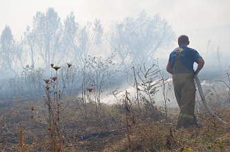 Как тушили Чистополье 