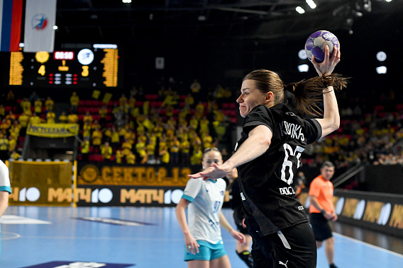 Гандболистки «Ростов – Дона» в упорном, интересном матче дома обыграли «Черноморочку»
