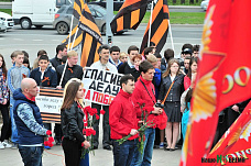 Знамя Победы развернули в Ростове