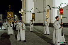 В кафедральном соборе прошли Пасхальные богослужения