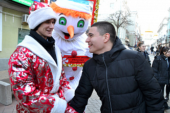 20 12 2024 В донской столице прошла акция «Снежинка доброты»