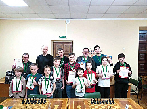 Призеры в разных номинациях турнира под названием «Рапид в «Слонёнке», посвященный Дню космонавтики, при поддержке «Нашего времени».