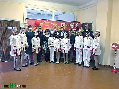 На праздник к весёловским юидовцам приехали представители УГИБДД, организаторы конкурса «Безопасное колесо».