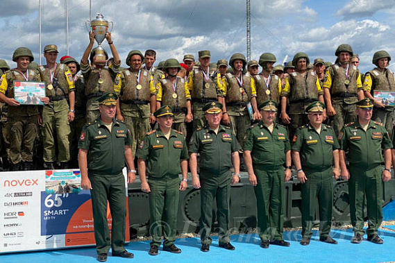 Каменские военные инженеры победили на «Открытой воде»