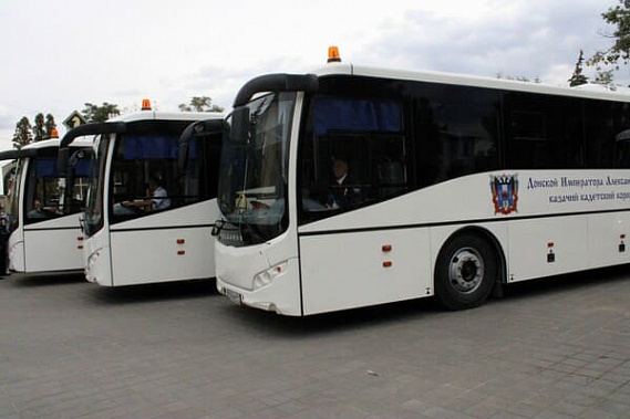 Донские кадеты получили новые автобусы
