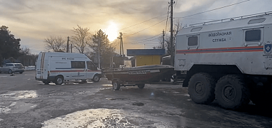 В Азовском районе из-за урагана оказались подтоплены полсотни дворов