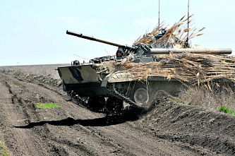 В Ростовской области танкисты провели учения