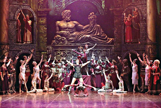 Балет «Спартак» отмечен за зрелищность