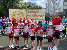 18 06 2024 Юные ростовчане поучаствовали в командном конкурсе «Волшебное колесо»