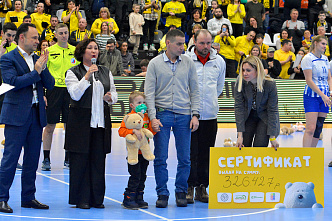 ГК «Ростов-Дон» одержал победу в первом матче нового года