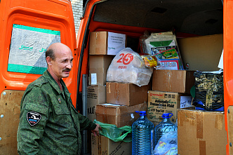 Ветераны-пограничники в зону СВО гуманитарку  возят регулярно