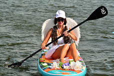 31 08 2025 Дед Мазай, фараоны и эльфы проплыли на сапах по Дону