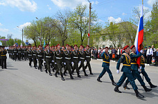 Митинг и парад в Гуково
