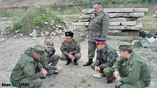 Казачья рота вернулась с наградами