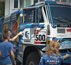 В Ростов прибыли представители легендарной команды «КАМАЗ-Мастер»