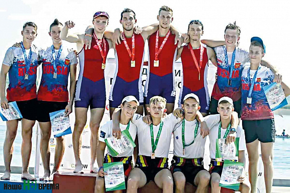 Донские спортсмены - обладатели медалей Всероссийских соревнований по академической гребле.