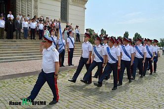 В новочеркасском кадетской корпусе прошел 75-й выпуск
