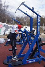 В Новочеркасске построили площадку ГТО