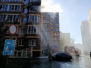 На сегодняшнем пожаре в Аксае спасены 28 человек