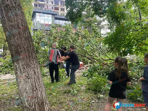 Прохожие помогли пострадавшей девушке выбраться и вызвали 