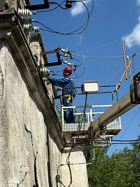 Энергообъект в городе Шахты, который пострадал от атаки БПЛА, вернули в эксплуатацию