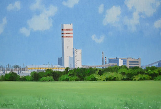 Шахтер-художник передал свои полотна музею в Гуково