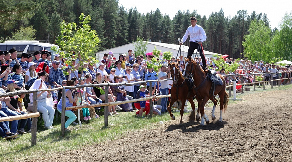 В Вешенской - праздник «Конь казаку всего дороже»