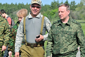 Донское МЧС отработало тушение ландшафтного пожара