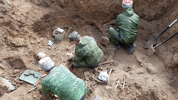 В Орловском районе перезахоронят останки 26 советских бойцов