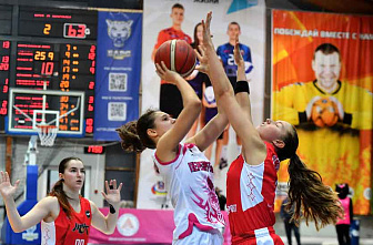 Баскетболистки клуба «Пересвет-ЮФУ» дома уступили столичному МБА-2