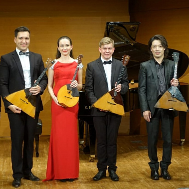 Японские балалаечники встретили ростовских коллег