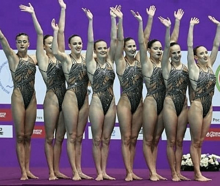 В Казани завершились состязания мировой серии FINA по синхронному плаванию