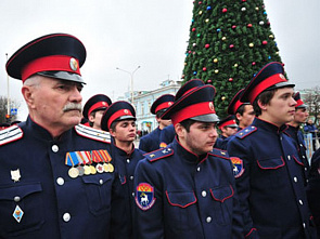 Войсковое знамя прибыло на Дон_12207