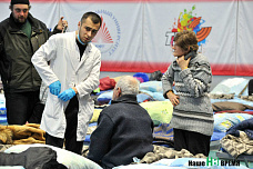 Из Таганрога эвакуированных из Донбасса жителей отправляют в регионы России