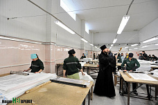 В колонии работают в две смены