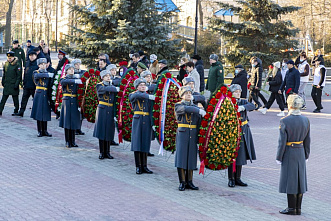 В Ростове-на-Дону почтили память воинов-освободителей