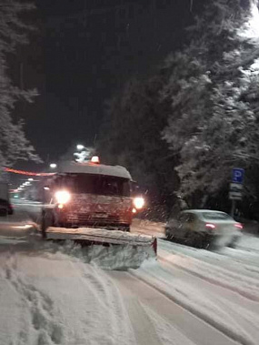 В выходные Волгодонск снова замело