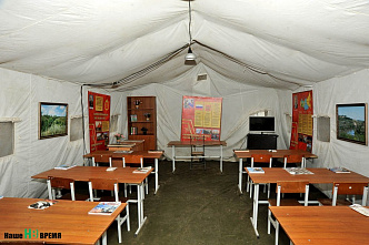 Первые резервисты прибыли на полигон Кадамовский