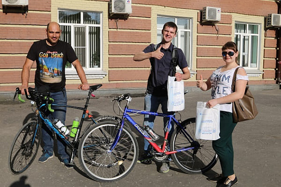 Меняем четыре колеса на два!