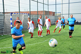 В Ростове на футбольном поле встретились сотрудники ведомственной охраны Минтранса России