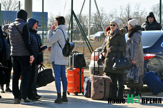 Более 12,5 тысячи человек пересекли границу России в Ростовской области за сутки