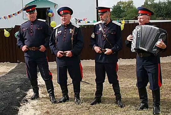 Над казачьей стороной