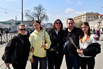 Дончане отметили Вербное воскресенье