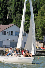 В Таганроге прошла Чеховская регата «Чайка»