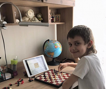 Лидер команды «Наше время-100» в младшей группе Артем Полковникян