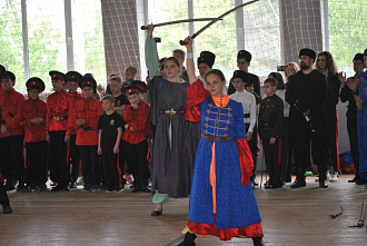 В Аксайском районе завершилась спартакиада казачьих боевых искусств «Атаманский ПерначЪ»