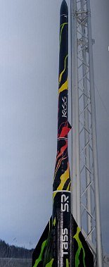 Ракета NEBO 25 на старте. Источник фото:  Success Rockets