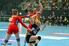 Донские гандболистки в первом матче финала чемпионата страны обыграли столичный ЦСКА